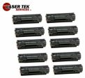 10 Pack Canon CRG-125 3484B001AA Black Compatible Toner Cartridge | Laser Tek Services Online Sale