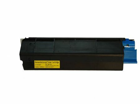 Okidata C5100 C5200 C5300 42127401 Yellow Remanufactured Toner Cartridge For Discount