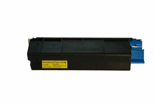 Okidata C5100 C5200 C5300 42127401 Yellow Remanufactured Toner Cartridge For Discount